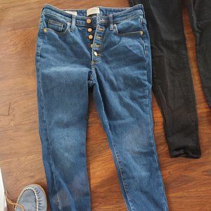 Fleece lined jeans universal threads.